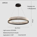 GobekUsa Black/Gold LED Pendant Lights | Modern Design for Home Lighting Decoration