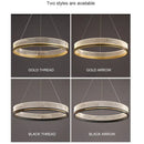 GobekUsa Black/Gold LED Pendant Lights | Modern Design for Home Lighting Decoration