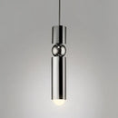 GobekUsa Black Gold LED Tube Pendant Lamp for Home Shop Decoration