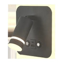 GobekUsa LED USB Reading Wall Lamp with Dimmable Metal Body and Acrylic Shade
