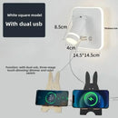 GobekUsa LED USB Reading Wall Lamp with Dimmable Metal Body and Acrylic Shade