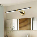 GobekUsa Metal Streamlined LED Vanity Mirror Light in Black - Sconce Light Fixture