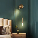 GobekUsa Gold LED Wall Lamp: Luxurious Nordic Spotlight for Home Bedside, Living Room, Bed Wall Light