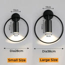 GobekUsa LED Wall Lamp: 180º Rotation Bedside Sconce, Indoor Lighting Fixture, E27 Bulb Home Decor