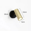 GobekUsa LED Wall Lamp: 180º Rotation Bedside Sconce, Indoor Lighting Fixture, E27 Bulb Home Decor