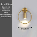 GobekUsa LED Wall Lamp: 180º Rotation Bedside Sconce, Indoor Lighting Fixture, E27 Bulb Home Decor