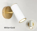GobekUsa LED Wall Lamp: 180º Rotation Bedside Sconce, Indoor Lighting Fixture, E27 Bulb Home Decor