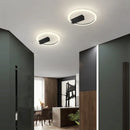GobekUsa LED Wall Lamp - Modern Black Gold Sconce for Living Room Bedroom