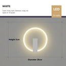 GobekUsa LED Wall Lamp - Modern Black Gold Sconce for Living Room Bedroom