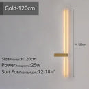 GobekUsa LED Wall Lamp, Modern Minimalist Design, Aluminum, Indoor Lighting, Gold/Black, AC85-260V