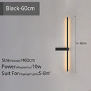 GobekUsa LED Wall Lamp, Modern Minimalist Design, Aluminum, Indoor Lighting, Gold/Black, AC85-260V