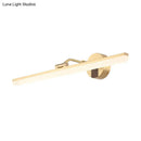 GobekUsa Sleek LED Vanity Wall Light in Black/Gold for Modern Bathrooms