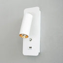 GobekUsa LED Wall Lights with Switch and USB Interface, Modern Wall Sconce Lighting
