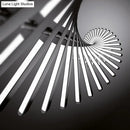GobekUsa Black Fish-Bone Pendant Light - Nordic LED Metal Island Fixture