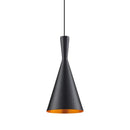GobekUsa Black & Gold Musical Pendant Light for Dining, Living Room, & Bar Decor