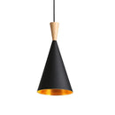 GobekUsa Black & Gold Musical Pendant Light for Dining, Living Room, & Bar Decor