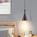 GobekUsa Black & Gold Musical Pendant Light for Dining, Living Room, & Bar Decor
