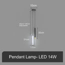 GobekUsa Black Pendant Lamps: Modern Bedroom Lighting with Long Cable
