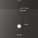 GobekUsa Gold Pendant Light, Modern 1-Light Ceiling Fixture for Bedroom and Living Room