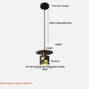 GobekUsa Black Terrazzo Stone LED Pendant Lamp Modern Nordic Hanging Lights