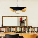 GobekUsa Gold Texture LED Pendant Lights: Modern Living Room Bedroom Hanging Lamps