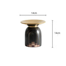 GobekUsa Golden Tray Vase Candlestick Set - Elegant Home Decor & Flower Arrangement Accessories
