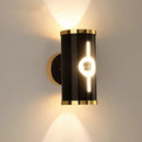 GobekUsa Modern Black Metal Cylinder Wall Sconce - 1 Head, Up and Down Lighting