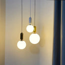 GobekUsa Glass Ball LED Chandelier for Modern Living Spaces