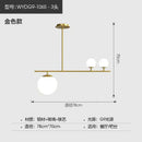 GobekUsa Black Golden Glass Chandelier for Home Décor and Lighting