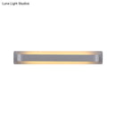 GobekUsa Modern Black/Gray/White LED Linear Wall Sconce for Living Room Décor