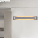GobekUsa Modern Black/Gray/White LED Linear Wall Sconce for Living Room Décor