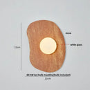 GobekUsa Green Marble Stone LED Wall Sconce Lighting for Bedroom and Hallway