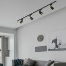 GobekUsa GU10 7W LED Track Light Aluminum Spotlights Ceiling Rail Track Lighting Display