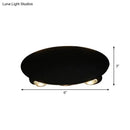 GobekUsa Nordic Metallic Mini Wall Light - Ellipse/Curve/Honeycomb Design - 4/6-Bulb LED Wall Washer Sconce in Black for Hallways