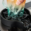 GobekUsa Glass Cup Washer: Automatic High Pressure Coffee Tea Cleaner Sink Tool