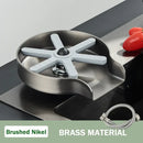 GobekUsa Glass Cup Washer: Automatic High Pressure Coffee Tea Cleaner Sink Tool