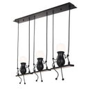 GobekUsa Humanoid Creative Pendant Light - Modern Indoor Chandelier for Home Décor