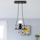 GobekUsa Humanoid Creative Pendant Light - Modern Indoor Chandelier for Home Décor