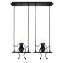 GobekUsa Humanoid Creative Pendant Light - Modern Indoor Chandelier for Home Décor
