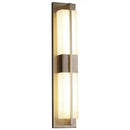 GobekUsa LED Wall Light Waterproof Garden Porch Sconce, Imitation Marble, IP65 Rated