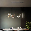 GobekUsa Industrial Glass Pendant Chandelier Kitchen Dining Living Room Lighting
