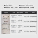 GobekUsa Industrial Glass Pendant Chandelier Kitchen Dining Living Room Lighting