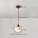 GobekUsa Iron Marble LED Pendant Light Fixture Modern Hanging Lamp Interior Decor