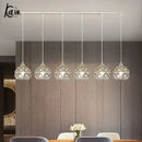 GobekUsa Crystal Dining Pendant Lamp - Modern Nordic Minimalist Design