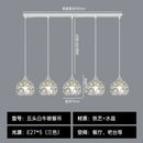 GobekUsa Crystal Dining Pendant Lamp - Modern Nordic Minimalist Design