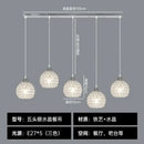GobekUsa Crystal Dining Pendant Lamp - Modern Nordic Minimalist Design