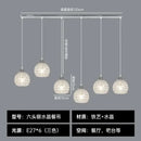 GobekUsa Crystal Dining Pendant Lamp - Modern Nordic Minimalist Design