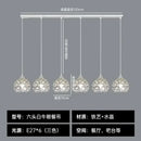 GobekUsa Crystal Dining Pendant Lamp - Modern Nordic Minimalist Design