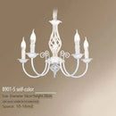 GobekUsa Modern Black Iron Chandelier for Living Room