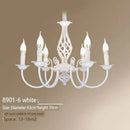 GobekUsa Modern Black Iron Chandelier for Living Room